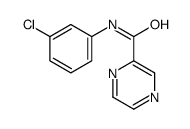 N-(3-chlorophenyl)pyrazine-2-carboxamide Structure