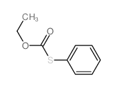 ethyl phenylsulfanylformate结构式