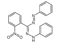 N'-anilino-2-nitro-N-phenyliminobenzenecarboximidamide Structure