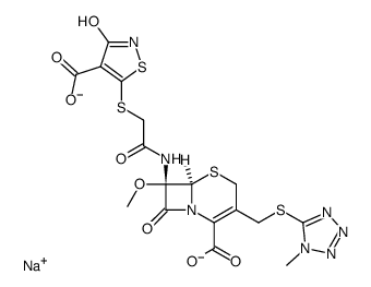cefotetan disodium salt结构式