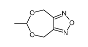 2-methylfurazano[3,4]-1,3-dioxepane Structure