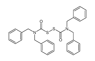 bis(N,N-dibenzylcabamoyl)disulfide Structure
