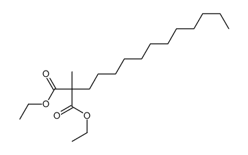 diethyl 2-dodecyl-2-methylpropanedioate Structure