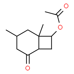 Bicyclo[4.2.0]octan-2-one, 7-(acetyloxy)-4,6-dimethyl- (9CI)结构式