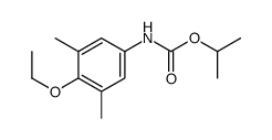 propan-2-yl N-(4-ethoxy-3,5-dimethylphenyl)carbamate结构式