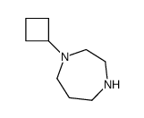 1-Cyclobutyl-1,4-diazepane structure