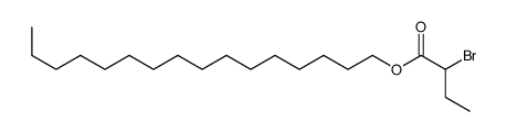 hexadecyl 2-bromobutanoate结构式