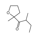 2-methyl-1-(2-methyloxolan-2-yl)butan-1-one结构式