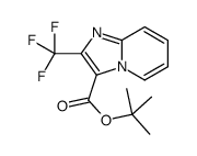 tert-butyl 2-(trifluoromethyl)imidazo[1,2-a]pyridine-3-carboxylate结构式