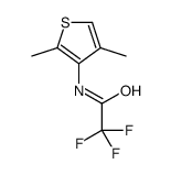 N-(2,4-dimethylthiophen-3-yl)-2,2,2-trifluoroacetamide Structure