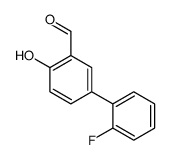 5-(2-fluorophenyl)-2-hydroxybenzaldehyde Structure