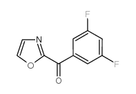 2-(3,5-DIFLUOROBENZOYL)OXAZOLE Structure