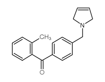 2-METHYL-4'-(3-PYRROLINOMETHYL) BENZOPHENONE picture