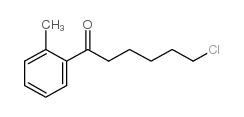 6-CHLORO-1-(2-METHYLPHENYL)-1-OXOHEXANE结构式