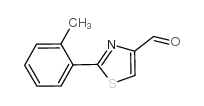 2-O-TOLYL-THIAZOLE-4-CARBALDEHYDE Structure