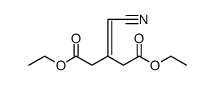 diethyl 3-(cyanomethylene)pentanedioate structure