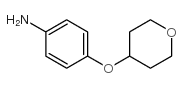 4-(四氢吡喃-4-氧基)苯胺结构式