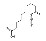 10-azidoundec-10-enoic acid结构式