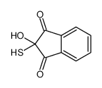 2-hydroxy-2-sulfanylindene-1,3-dione Structure