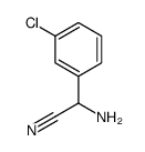 amino(3-chlorophenyl)acetonitrile structure