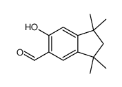 6-hydroxy-1,1,3,3-tetramethylindan-5-carbaldehyde structure