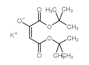 oxalacetic acid di-tert-butyl ester, potassium salt Structure