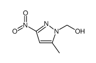 1H-Pyrazole-1-methanol, 5-methyl-3-nitro结构式