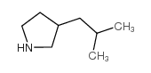 3-异丁基吡咯烷结构式