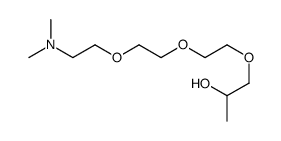 1-[2-[2-[2-(dimethylamino)ethoxy]ethoxy]ethoxy]propan-2-ol结构式