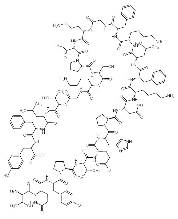 Valosin Peptide (VQY), porcine Structure