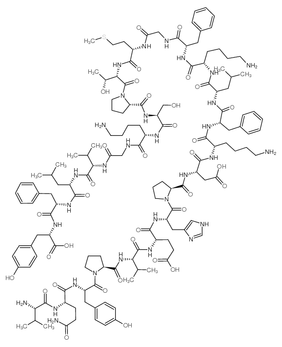 Valosin Peptide (VQY), porcine structure