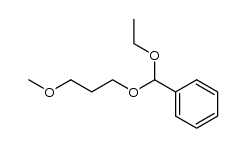 (ethoxy(3-methoxypropoxy)methyl)benzene Structure