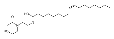 (Z)-N-[2-[acetyl(2-hydroxyethyl)amino]ethyl]octadec-9-enamide Structure