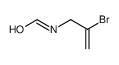 N-(2-bromoprop-2-enyl)formamide结构式