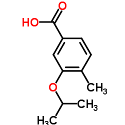 4-Methyl-3-(1-methylethoxy)benzoic acid structure