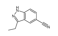 3-Ethyl-1H-indazole-5-carbonitrile Structure