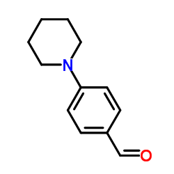 4-(Piperidin-1-yl)benzaldehyde structure