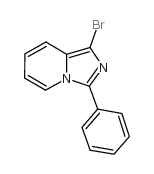 1-Bromo-3-phenylimidazo[1,5-a]pyridine structure