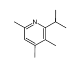 Pyridine,3,4,6-trimethyl-2-(1-methylethyl)-(9CI) Structure