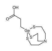 3-(4,6,11-trithia-1-aza-5-germabicyclo[3.3.3]undecan-5-yl)propanoic acid结构式