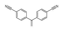 4-[1-(4-cyanophenyl)ethenyl]benzonitrile Structure
