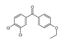 3,4-DICHLORO-4'-ETHOXYBENZOPHENONE结构式