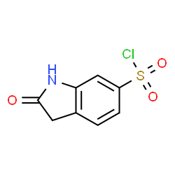 2-OXOINDOLINE-6-SULFONYL CHLORIDE structure