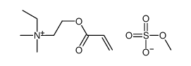 ethyl-dimethyl-(2-prop-2-enoyloxyethyl)azanium,methyl sulfate结构式
