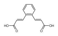 3,3'-(1,2-phenylene)bisacrylic acid结构式