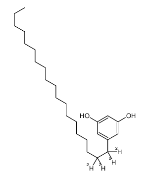 5-(Nonadecyl-1,1,2,2-d4)resorcinol Structure