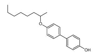 4-(4-octan-2-yloxyphenyl)phenol结构式