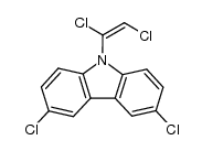 9-(1,2-dichlorovinyl)-3,6-dichlorocarbazole Structure