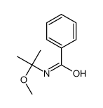 N-(2-methoxypropan-2-yl)benzamide结构式