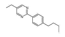 2-(4-butylphenyl)-5-ethylpyrimidine Structure